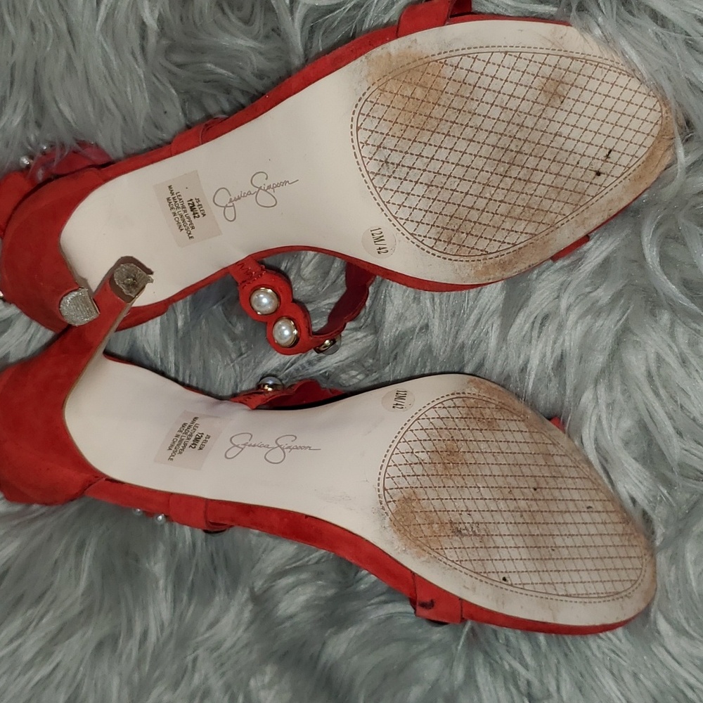 Jessica Simpson Size 12 Embellished heels - Picture 4 of 4